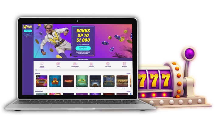 Wildz Casino Canada Desktop