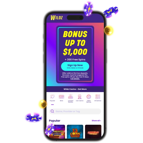Wildz Casino Canada Mobile